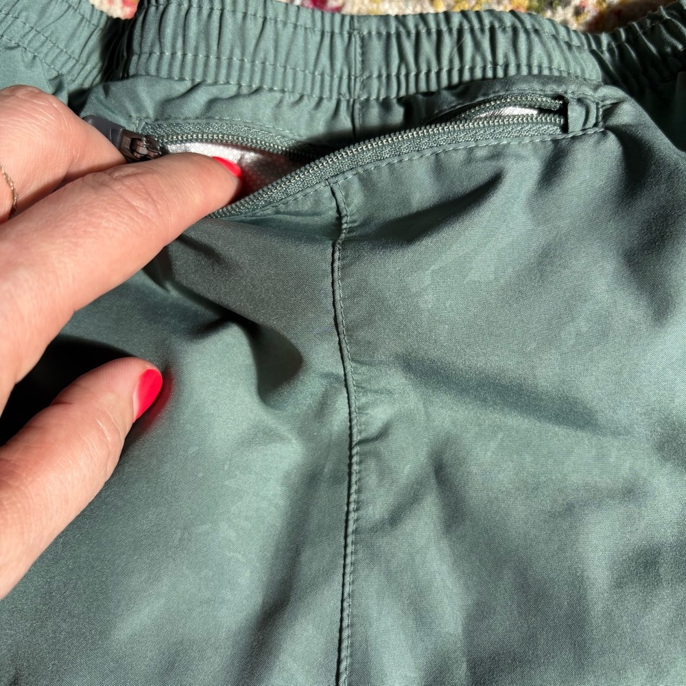 Nike Running Dri Fit Women’s Sage Green Athletic Shorts - Picture 7 of 9